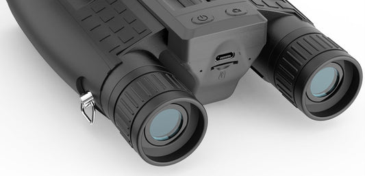 ZZSTAR 12x32 Binoculars with Camera, Foldable Binoculars for Adults High Powered, 2 LCD Display & 32GB Card, 5MP 1080P Video Pho