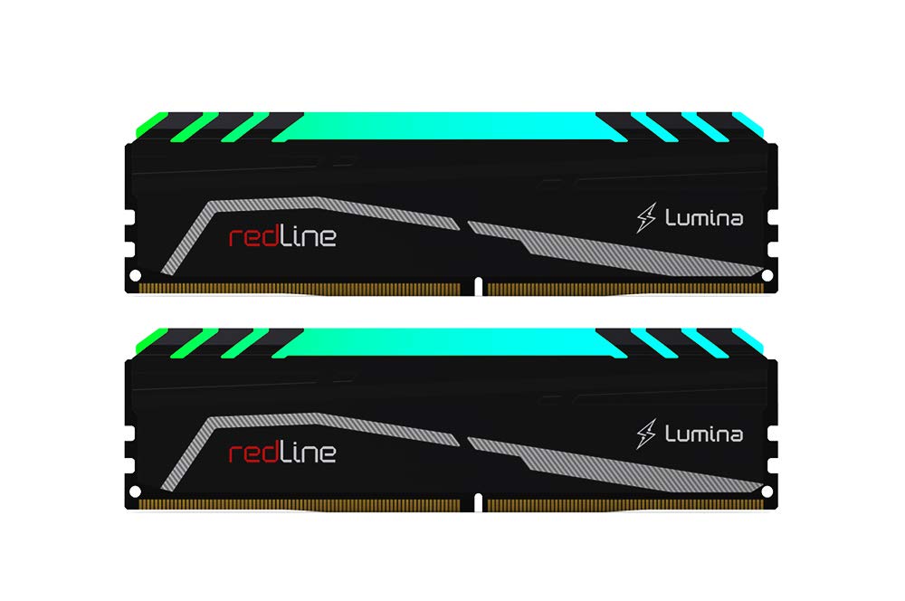 Mushkin Redline Lumina - DDR4 RGB Gaming DRAM - 16GB (2x8GB) UDIMM Memory Kit - 4000MHz (PC4-32000) CL-18 - 288-pin 1.35V Deskto