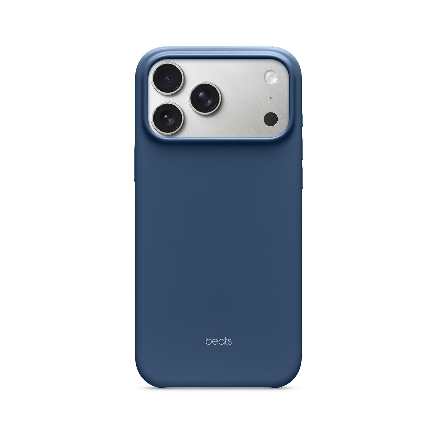 Beats iPhone 17 Pro Max Case with MagSafe & Camera Control, Matte Finish, Microfiber Lining - Bedrock Blue