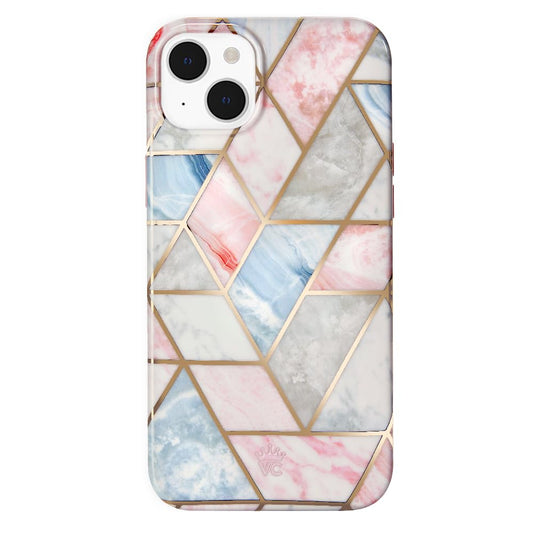 VELVET CAVIAR for iPhone 14 Plus Case - Compatible with MagSafe - 10ft Drop Tested - Geometric Marble