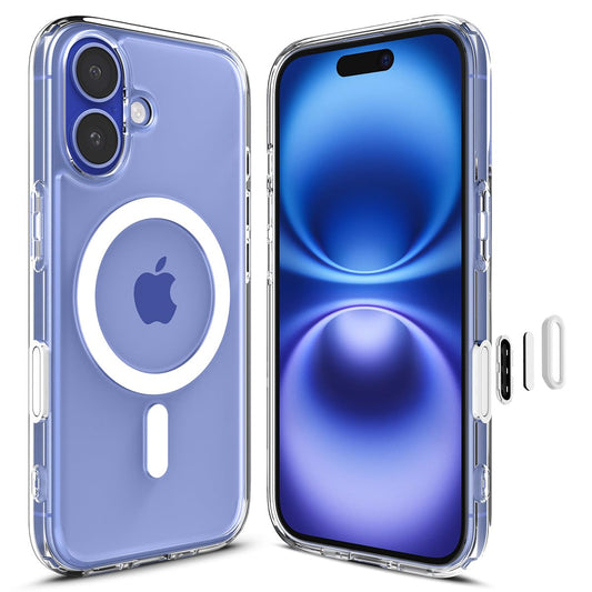 Spigen for iPhone 16, Ultra Hybrid T MagFit [Camera Control Button] [Compatible with Magsafe] - Clear