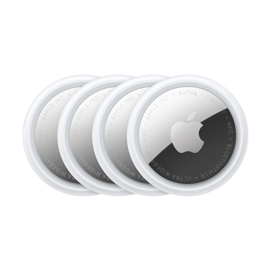 Apple AirTag (2nd Generation) - 4 Pack: Tracker for Keychain, Wallet, and More; Locator with Sound; Simple One-Tap Setup with iP