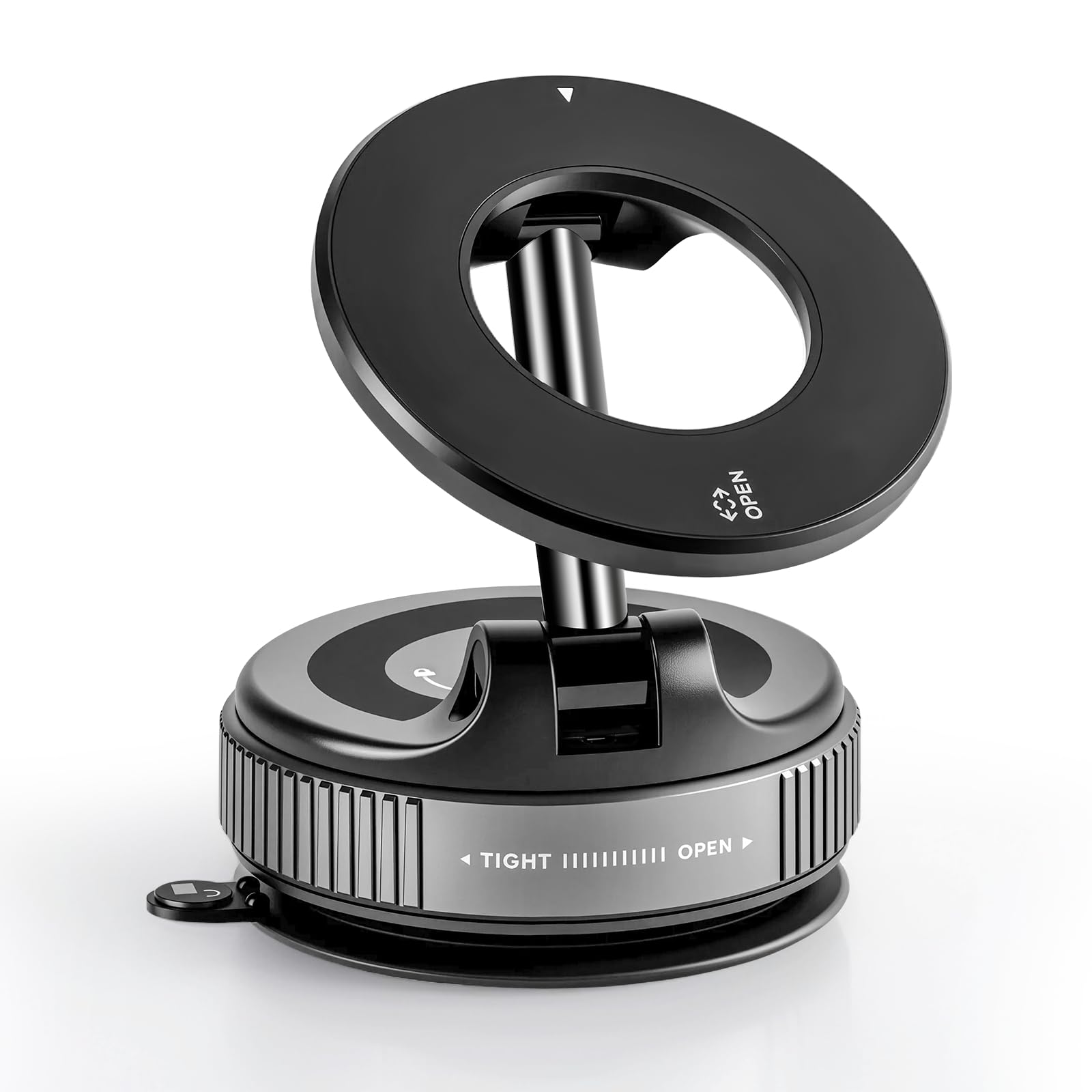 Bawyot Car Phone Holder Mount Magsafe [ Strongest Suction & Magnetic] Ultra Vacuum Suction Cup 360 Rotation Car Mount, Cell Phon