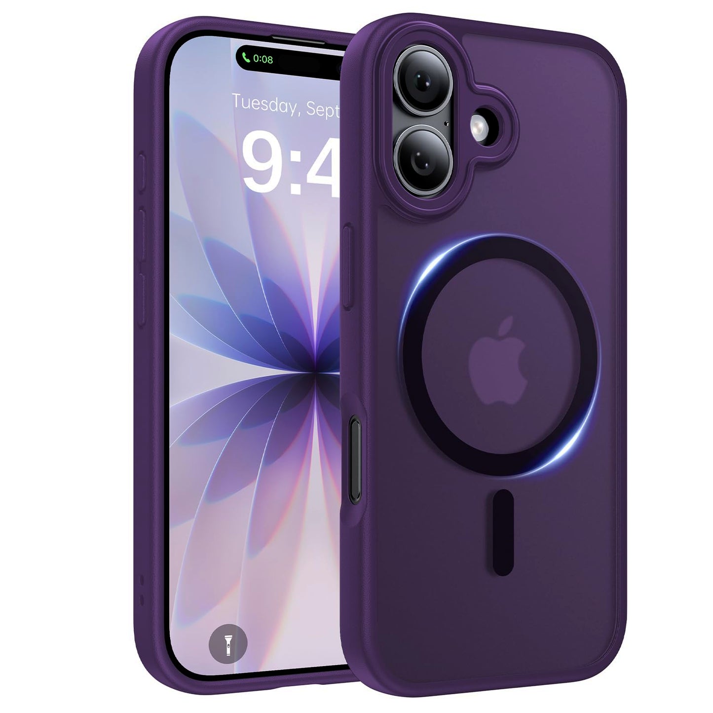 Shiiuou Magnetic for iPhone 17 Case, [Anti-Slip] [Military-Grade Drop Protection] [Camera Protection] Skin-Friendly Slim Translu