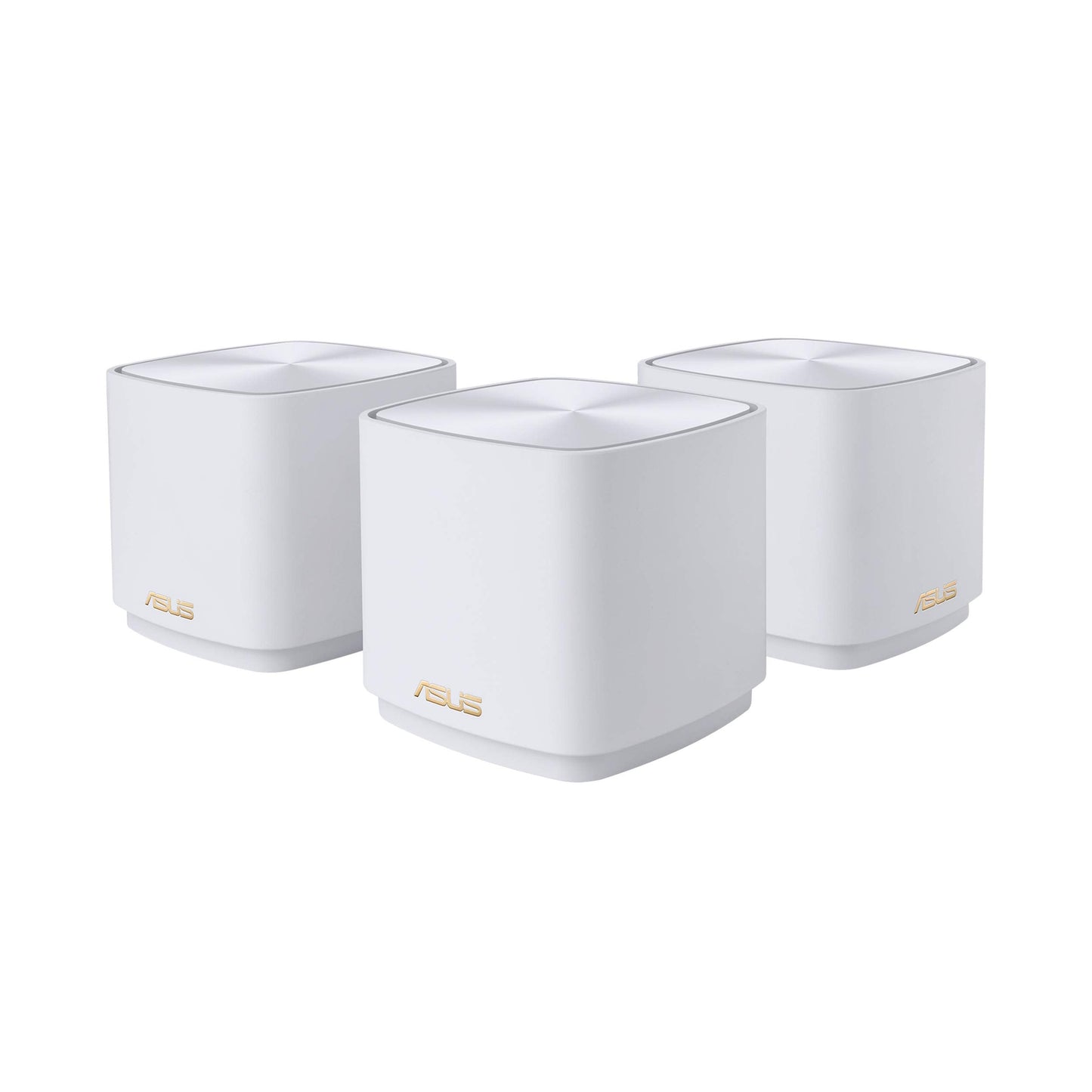 ASUS ZenWiFi AX Mini (XD5) Dual-band Whole Home Mesh WiFi System (3 Pack), WiFi 6, 802.11ax, up to 5000 sq ft & 5+ rooms, AiMesh