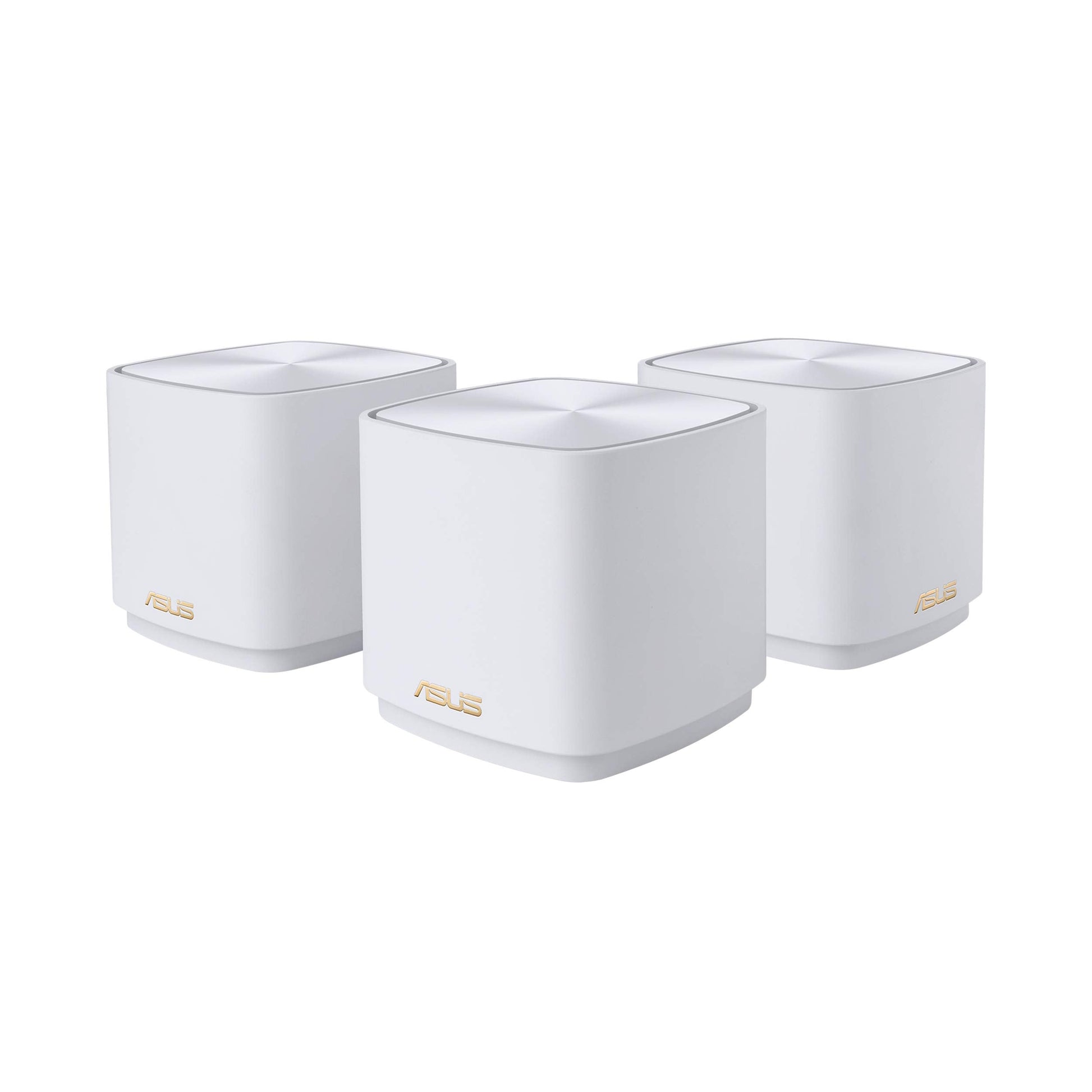 ASUS ZenWiFi AX Mini (XD5) Dual-band Whole Home Mesh WiFi System (3 Pack), WiFi 6, 802.11ax, up to 5000 sq ft & 5+ rooms, AiMesh