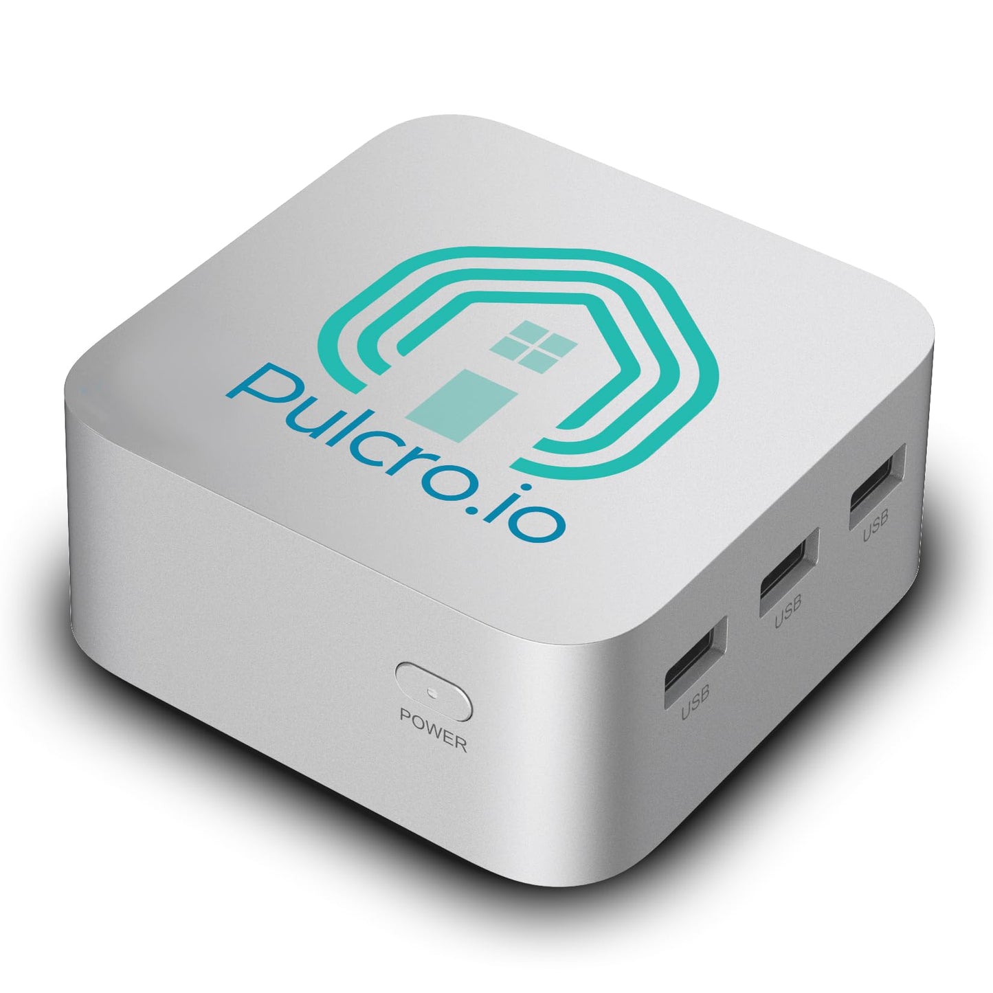 Pulcro.io TK QBE Mini PC - N150 CPU, Home Assistant, 16GB LPDDR5, 512GB SSD, 3X 4K HDMI, Silver