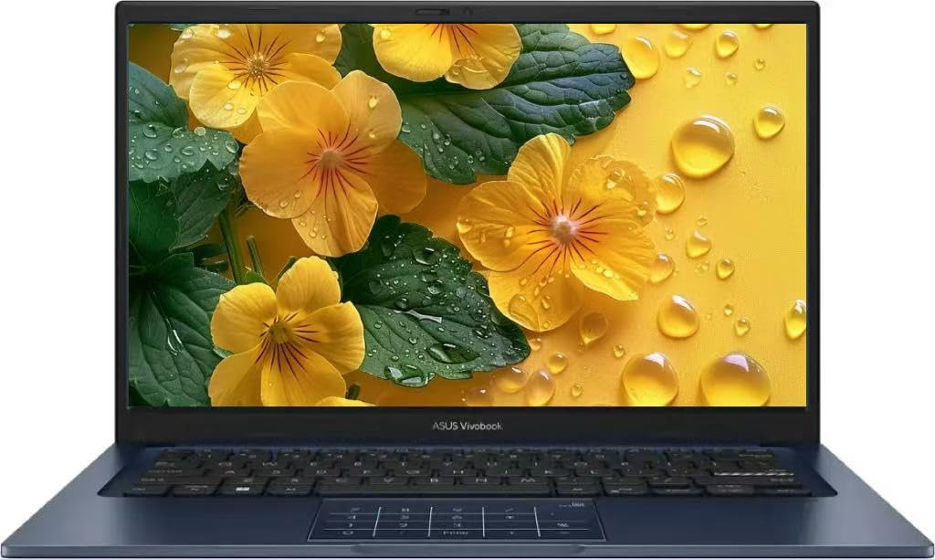 ASUS Vivobook 14 Laptop, 14 FHD (1920x1080) LED Display, Intel i5-1334U, 10-Core, 12GB DDR4 RAM, 256GB PCIe SSD, HDMI, Quiet Blu
