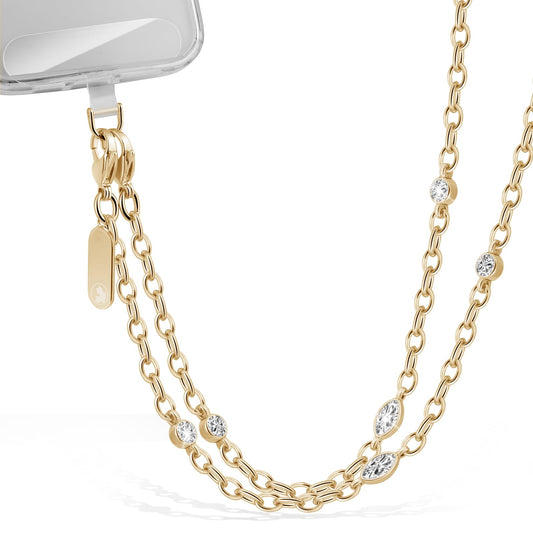 X-Lounge Phone Lanyard for Cellphone Case Crossbody Phone Strap Detachable Phone Charms Strap Anti Theft Necklace Holder for iPh