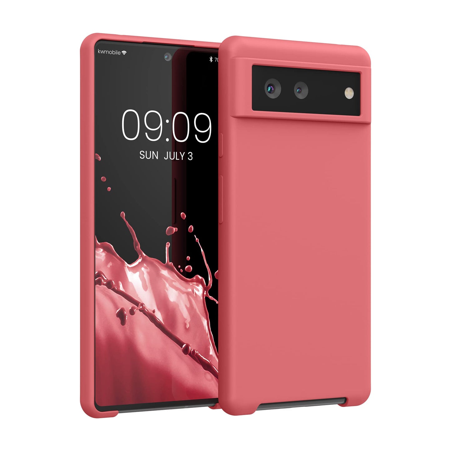 kwmobile Case Compatible with Google Pixel 6 Case - TPU Silicone Phone Cover with Soft Finish - Dolce Vita