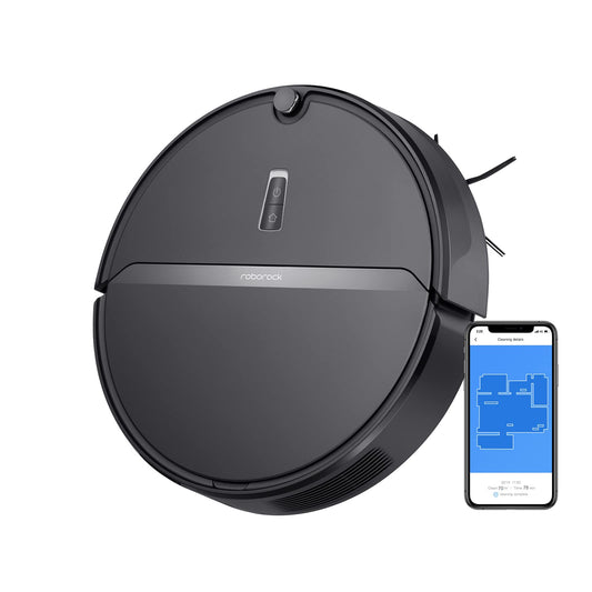 roborock E4 Robot Vacuum Cleaner, Smart Navigation Robotic Vacuum, 2000Pa Strong Suction, 200 min Runtime, Self-Charging, APP Co