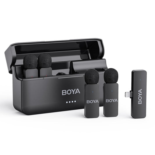 BOYA BY-V4U Wireless Lavalier Microphone for Android/Tablets/PC