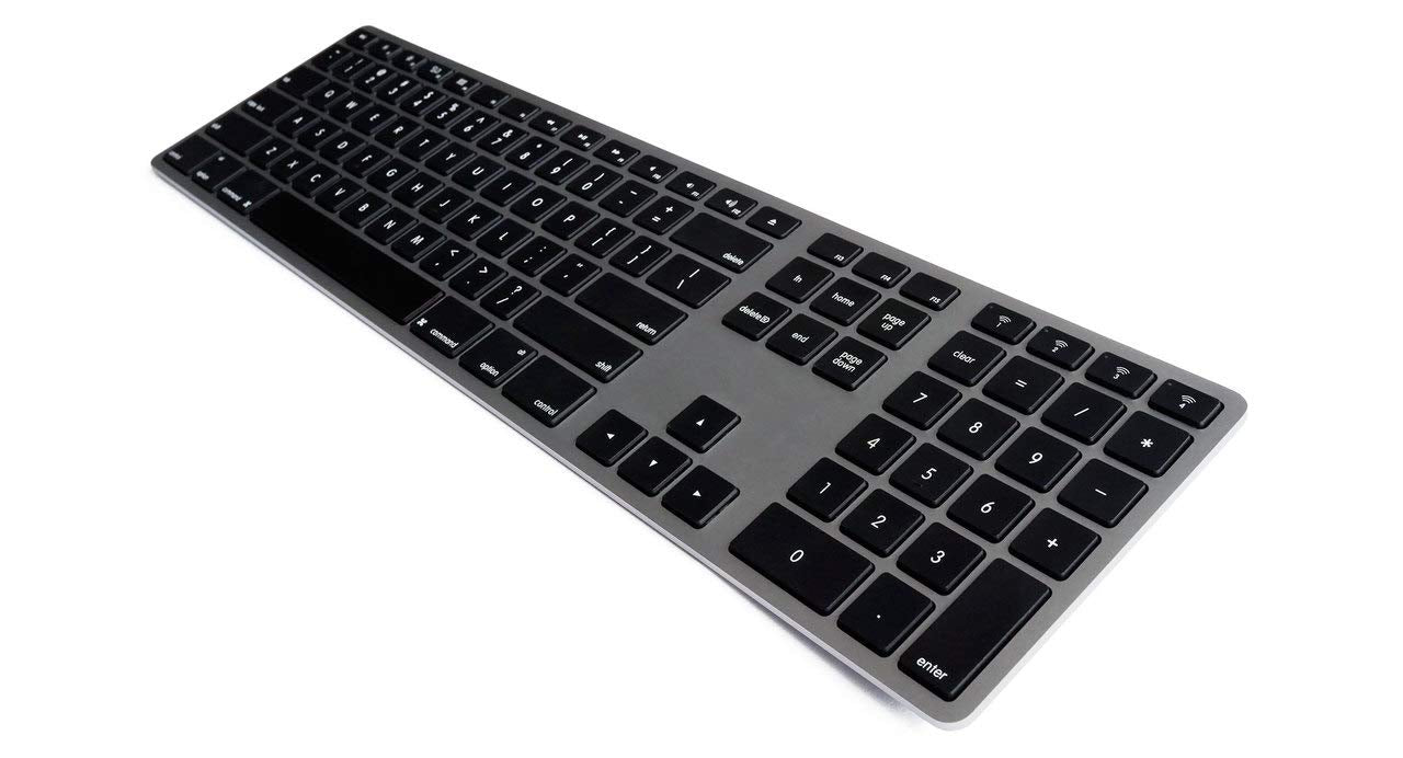 Wireless (Bluetooth) Aluminum Keyboard Space Gray