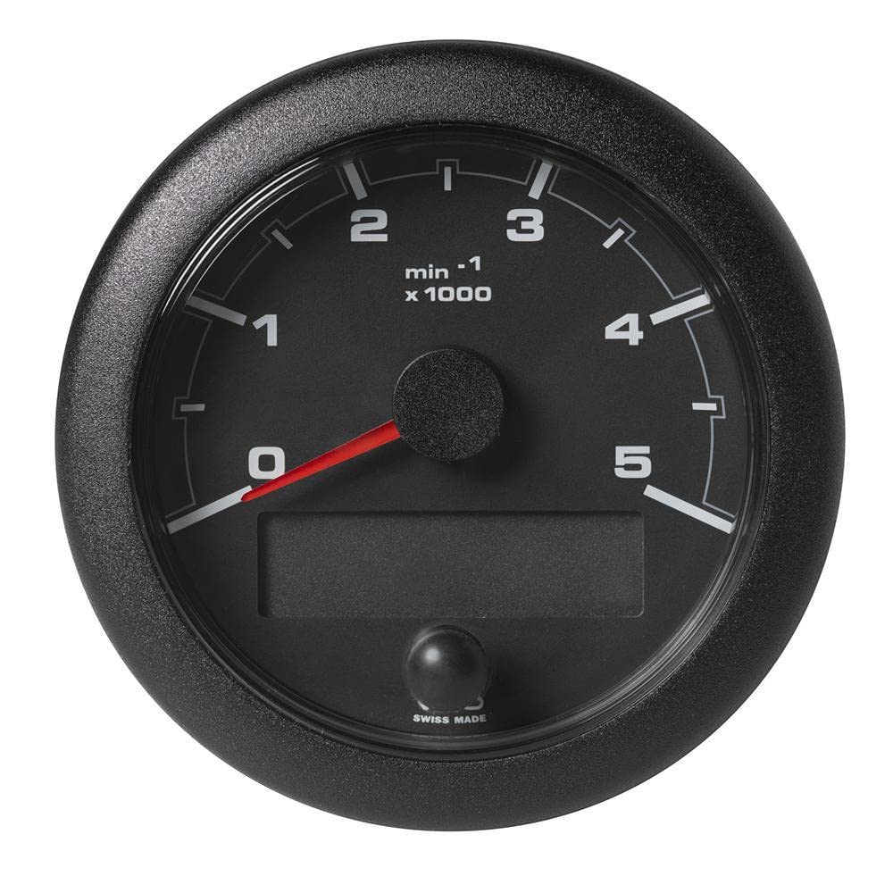 Vdo Marine 3-3/8'' (85Mm) Oceanlink Tachometer - 5000 Rpm - Bl. [A2C1065720001],WBAUVB07Q2G48ZM