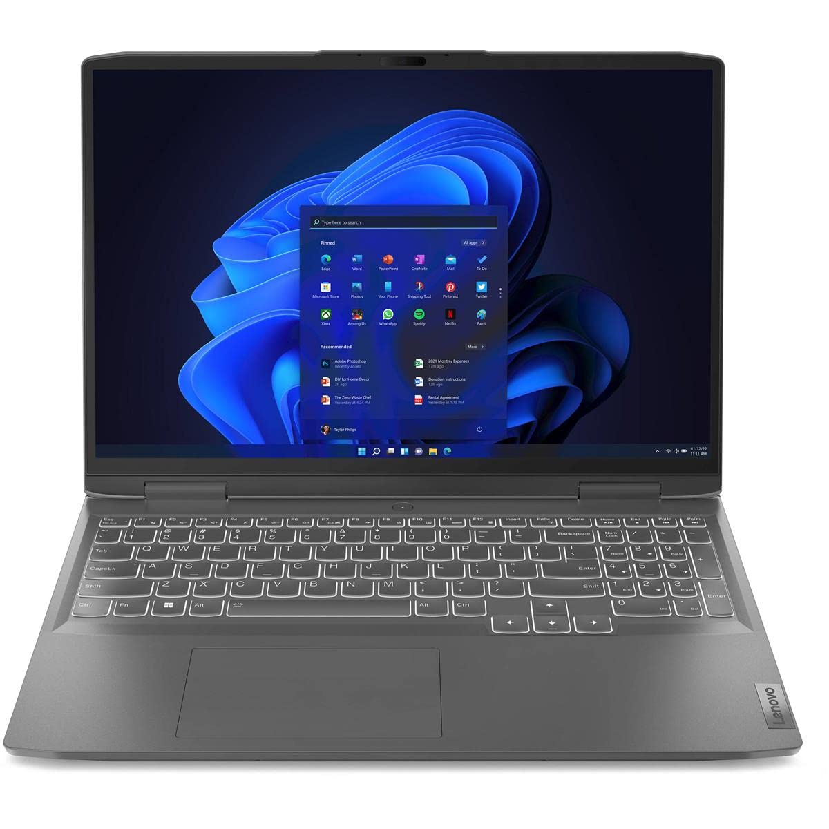 Lenovo LOQ 16IRH8 82XW001WUS 16 Gaming Notebook - 1920 x 1200 - Intel Core i7 13th Gen i7-13620H - 16 GB Total RAM - 512 GB SSD