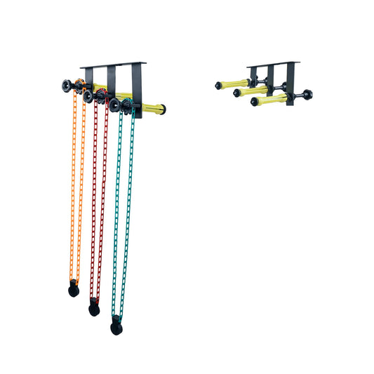 TENBEST Photography Backdrop Roller Support System, 3 Rollers, Wall/Celing/Light Stand Backdrop Mount, Background Support