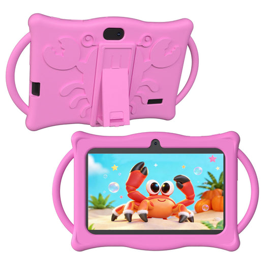 Android Kids Tablet 7 inch Tablets for Kids, 4GB RAM 32GB ROM Quad Core Toddler Tablet with Shockproof Case, Parental Control, W