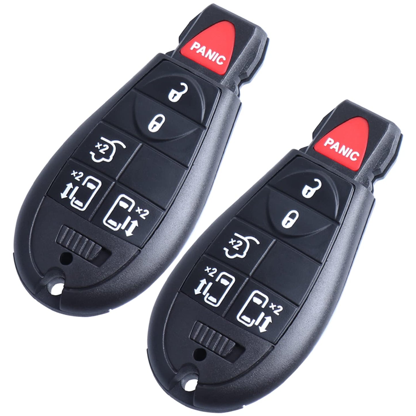2 x Key Fobs Replacement Keyless Entry Remote Control Fits for Dodge Grand Caravan/Chrysler Town and Country 2008-2018 (M3N5WY78