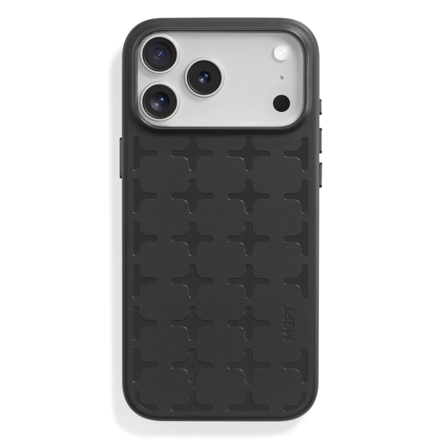 MOFT x Tombogo for iPhone 17 Pro Max Case- MOVAS Snap Case, MagSafe Compatible, Soft-Touch Vegan Leather, Classic Minimalist Des