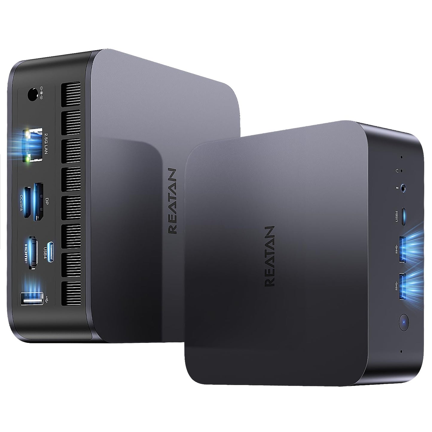 Reatan Mini PC Gaming, Mini Computer, Four-Core i5 1135G7 - Up to 4.2 GHz Turbo,NVMe SSD DDR4 RAM,WiFi 6,BT 5.2 Thunderbolt 3,8K