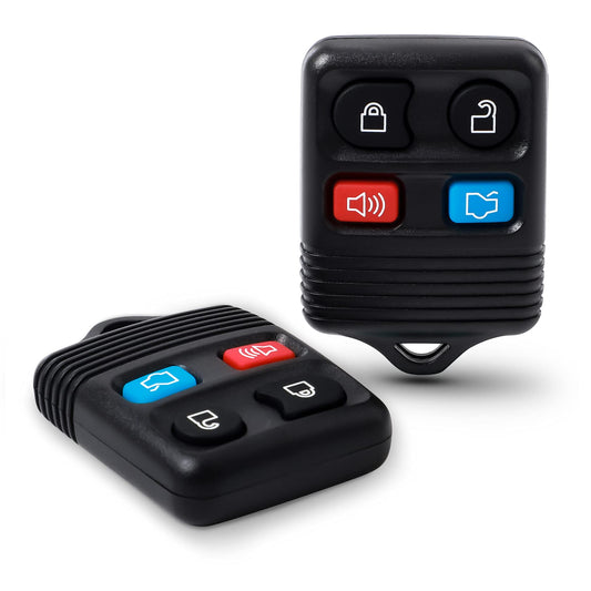 Big-Autoparts Key Fob 4 Button Keyless Entry Remote Control Key Fob Compatible with Ford Focus Explorer Mercury Lincoln Mazda Tr
