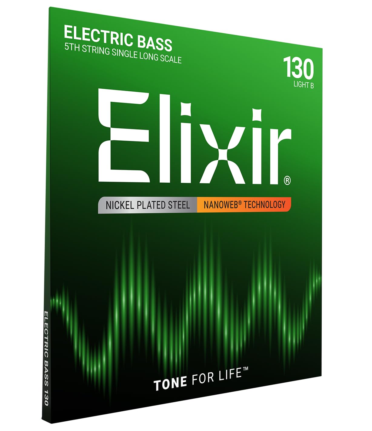 Elixir Strings Electric Bass String NANOWEB Coating, .130, Long Scale