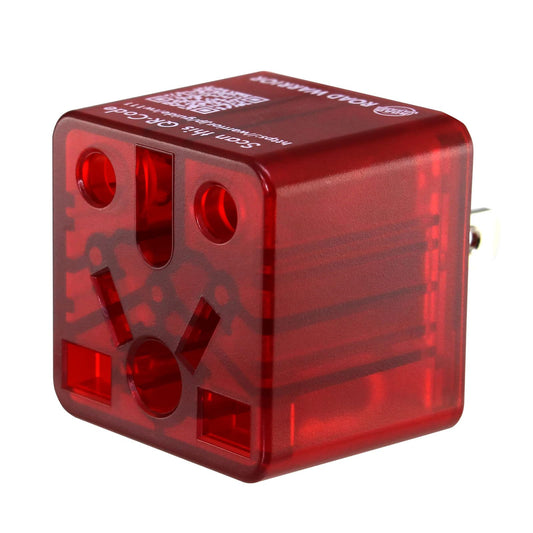 ROAD WARRIOR US Plug Adapter EU/UK/China/Australia/India/Brazil for USA Wall Socket Does not Convert Voltage RW111CR