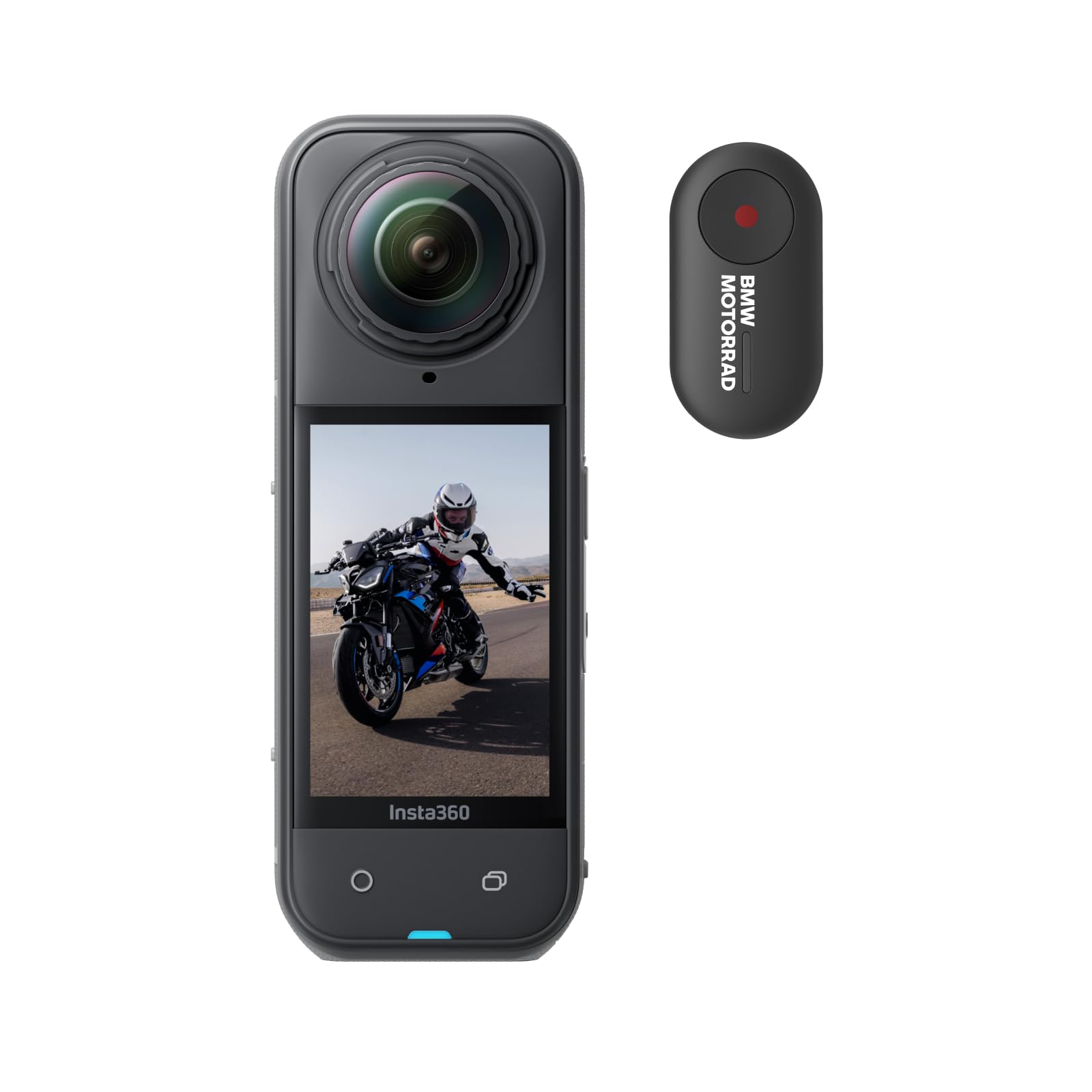 Insta360 X5 BMW Motorrad Edition - Waterproof 8K 360 Action Camera, Leading Low Light, Invisible Selfie Stick Effect, Rugged and