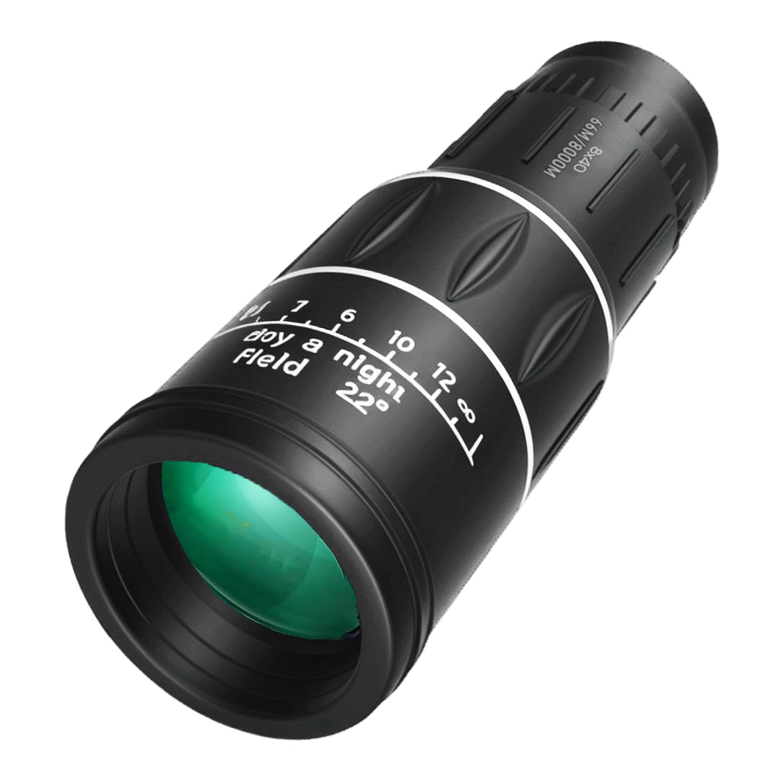 6X40 Mini Monocular Telescope, Birthday Gifts for Men Dad Him Husband Teen Boys, White Elephant Gift for Adults, BAK9 & FMC Pris