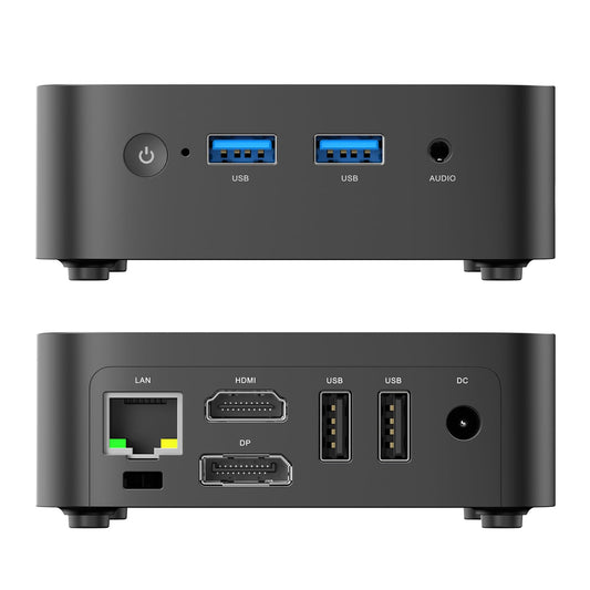 ACEMAGIC Vista V1 Mini PC, 16GB DDR4 RAM 512GB M.2 SSD, 12th Alder Lake N95 Mini Desktop Computers (up to 3.4GHz), Support Dual