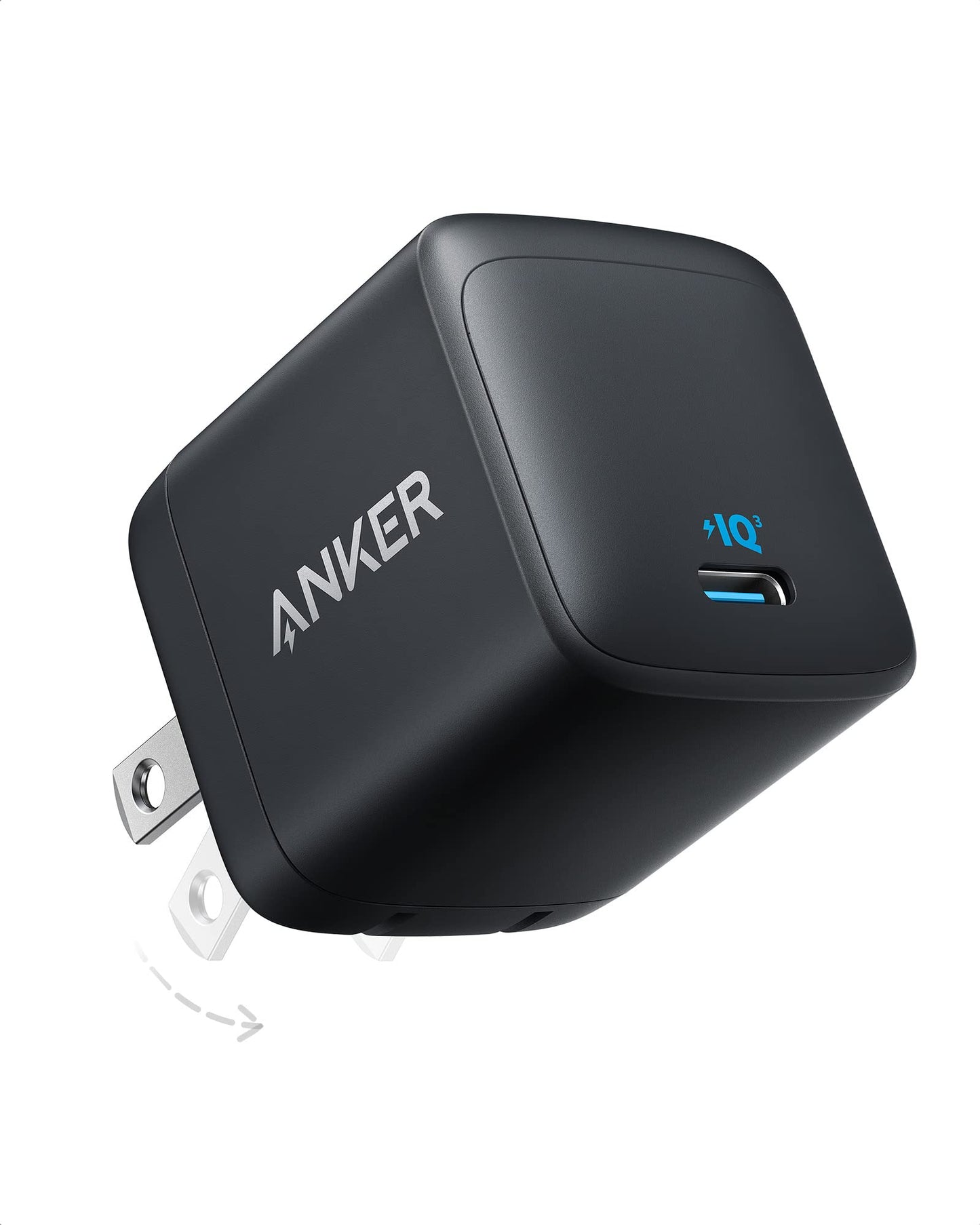 Anker 45W USB C Charger Block, Foldable PPS Fast Charger for iPhone 17/16 and More Series, Supports Super Fast Charging 2.0 for