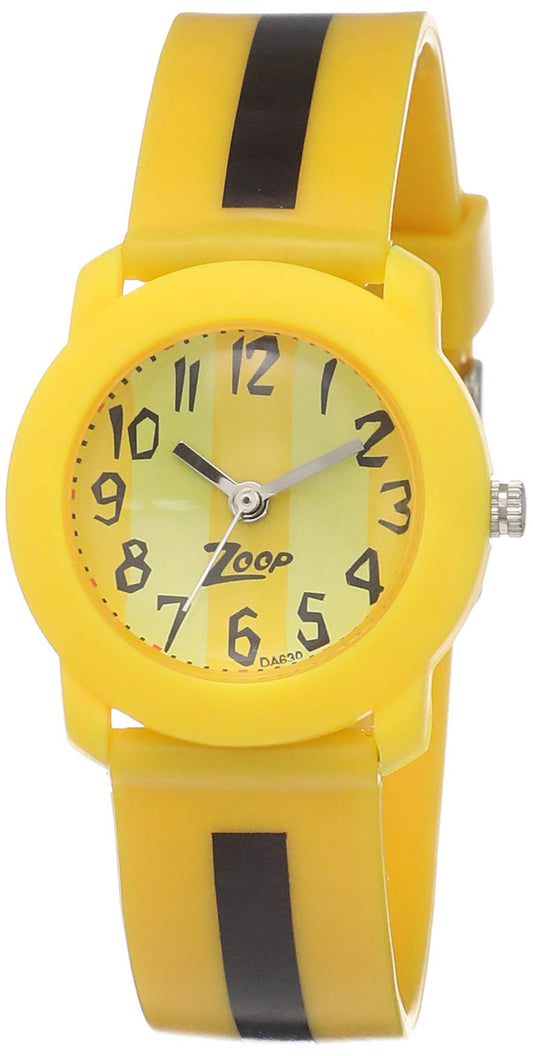 Zoop Analog Yellow Dial ChildrenS Watch - Ndc3025Pp03J