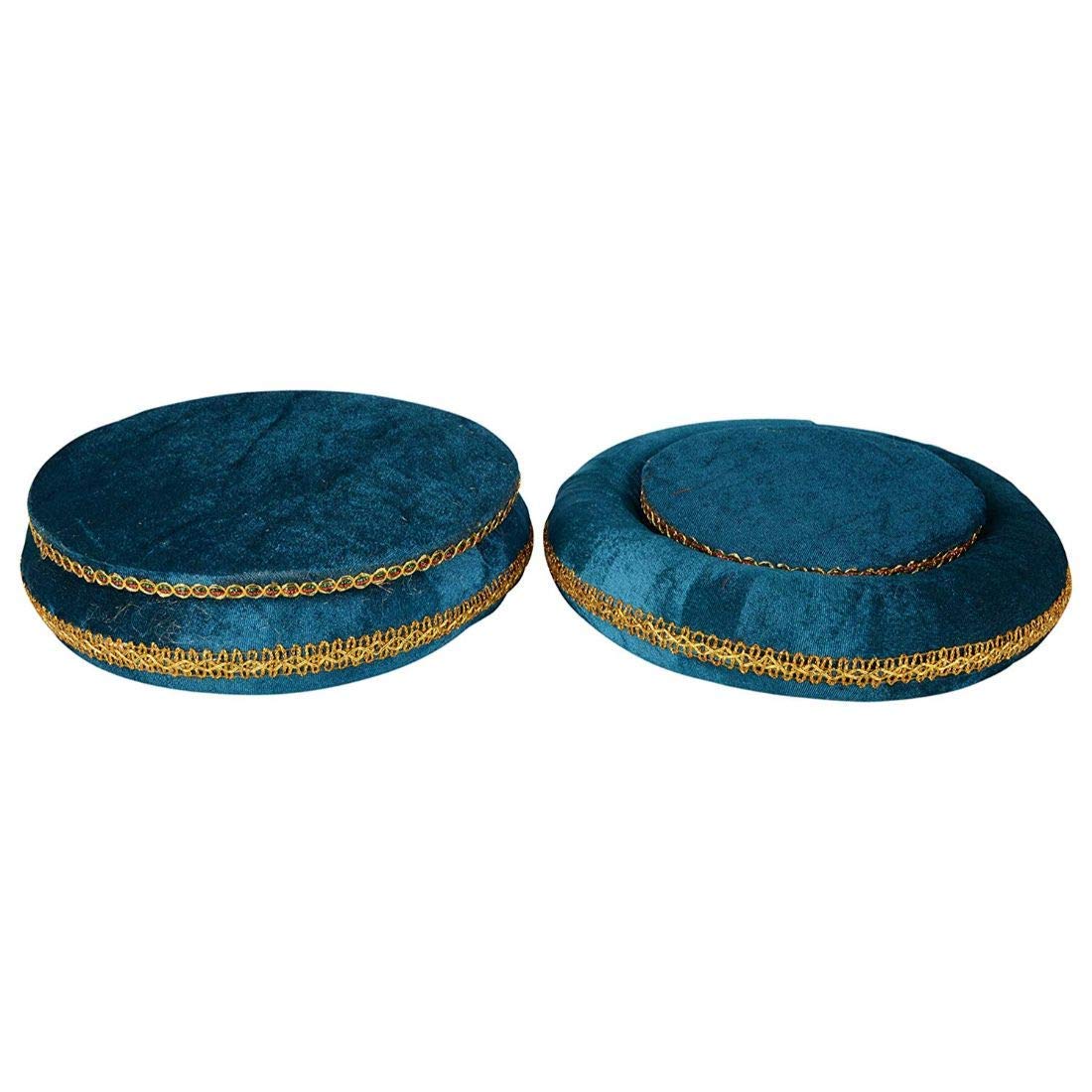 Wooden Tabla Gaddi Set (Multicolor)