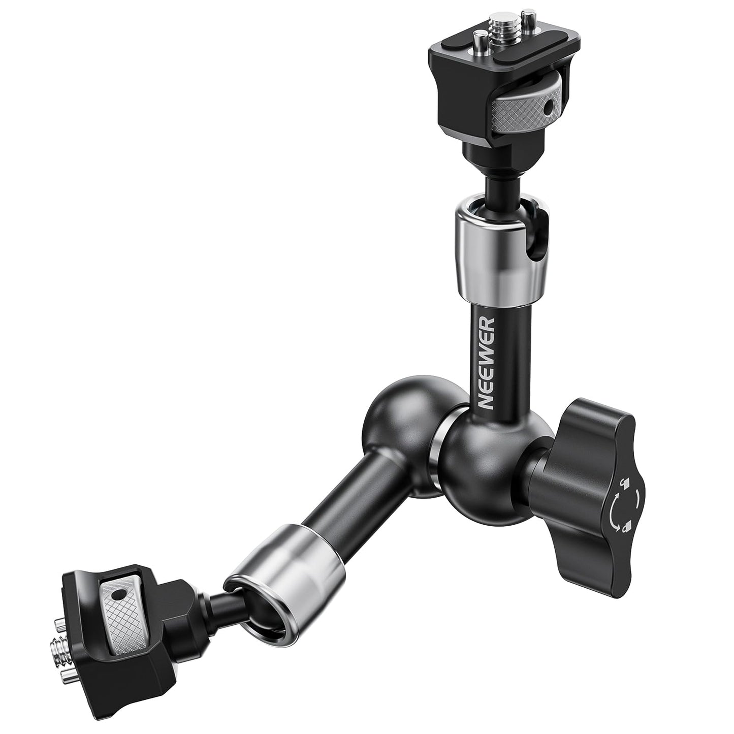 NEEWER 7 Articulating Magic Arm with 360 Ball Heads & Locating Pins for ARRI, Camera Monitor Mount with 1/4 Screws for DSLR Acti