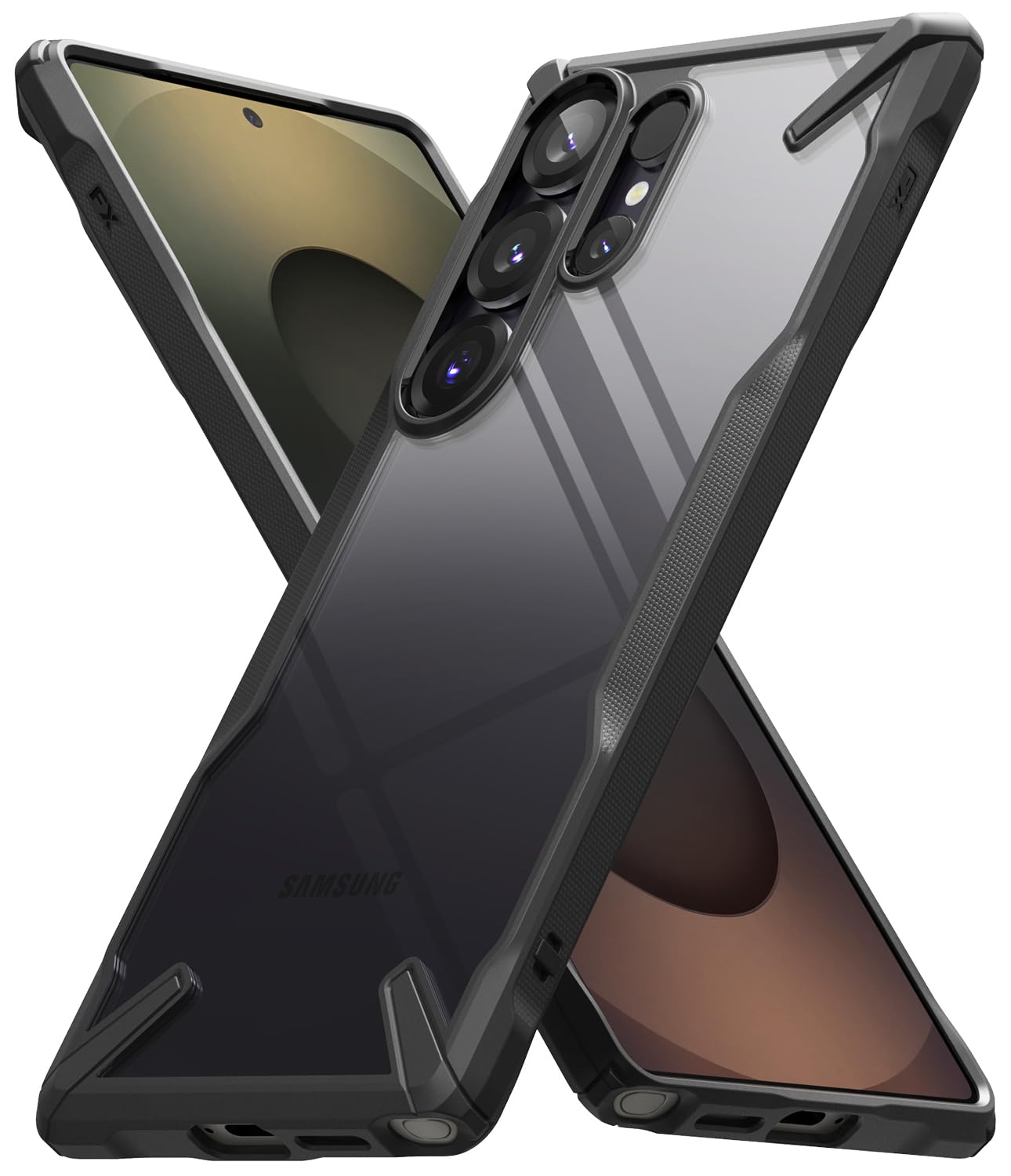 Ringke Fusion-X for Samsung Galaxy S25 Ultra Case [Precise Cutouts for Camera Lenses] Enhanced Bumper Heavy Duty Shockproof Prot