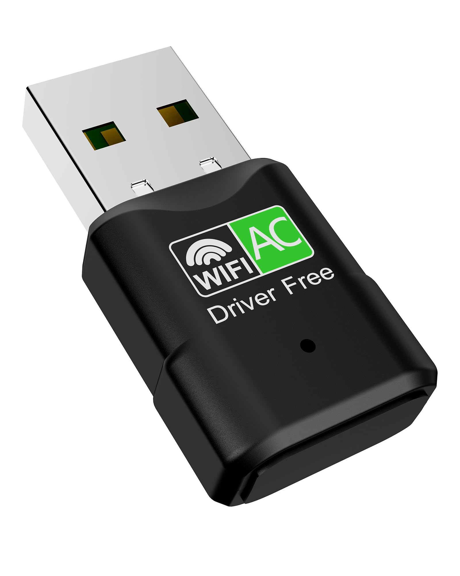 USB WiFi Adapter for Desktop PC, RENGOGA 600Mbps Dual Band 2.4G 5.8G Wireless WiFi Adapter for Laptop, Wireless Network Support