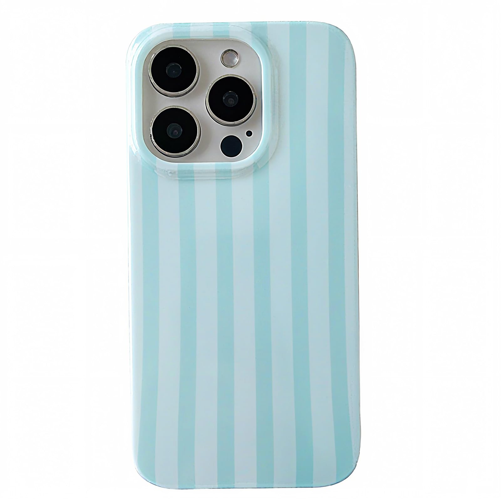ZTOFERA for iPhone 15 Pro Case with Geometric Vertical Stripes,Cute Fashion Simple Line Pattern for Women Men,Soft TPU Slim Glos