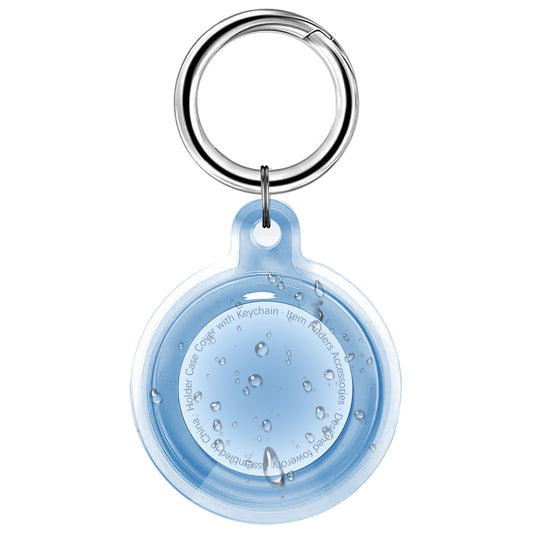 Foweroty IPX8 Waterproof for Airtag Holder, for Apple for Airtags with Keychain, for Air Tag Case for Luggage, Dog Collar, Keys,