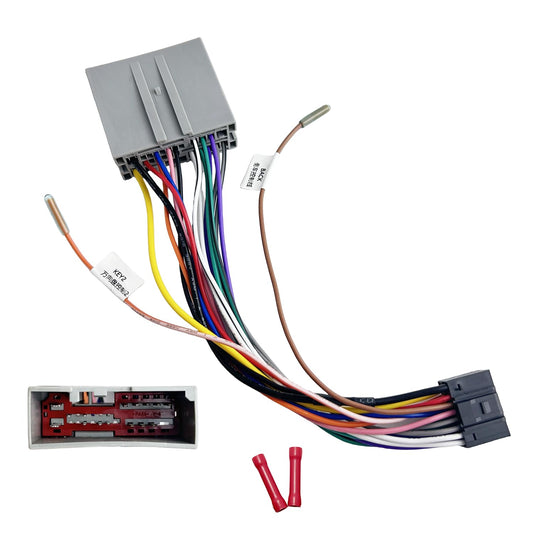 16Pin ISO Aftermarket Radio Harness Adapter for Ford 2003-2013 Lincoln 2003-2011 Mercury 2003-2010, 16Pin Android Car Stereo Wir