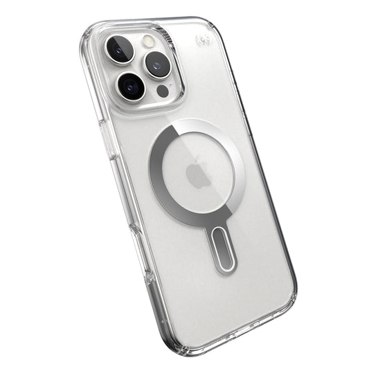 Speck Clear iPhone 16 Pro Max Case MagSafe + ClickLock - Slim Phone Case iPhone 16 Pro Max - iPhone 16 Pro Max Phone Case - Pres