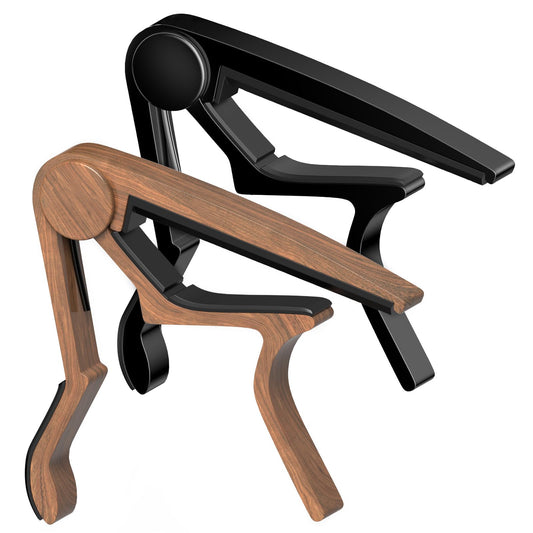Guitar Capo for Acoustic, Classical, Electric Guitars, Ukulele, Mandolin, Banjo, and other string musical instruments, Quick Rel