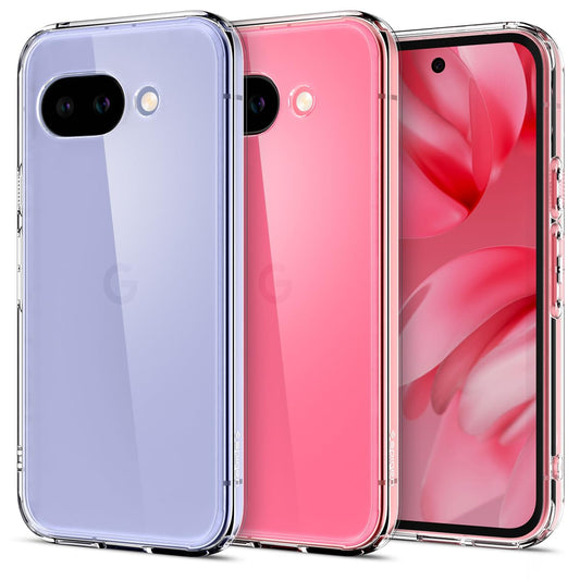 Spigen for Pixel 9a Case, Ultra Hybrid (2025) [Anti-Yellowing] [Military-Grade Protection] - Clear
