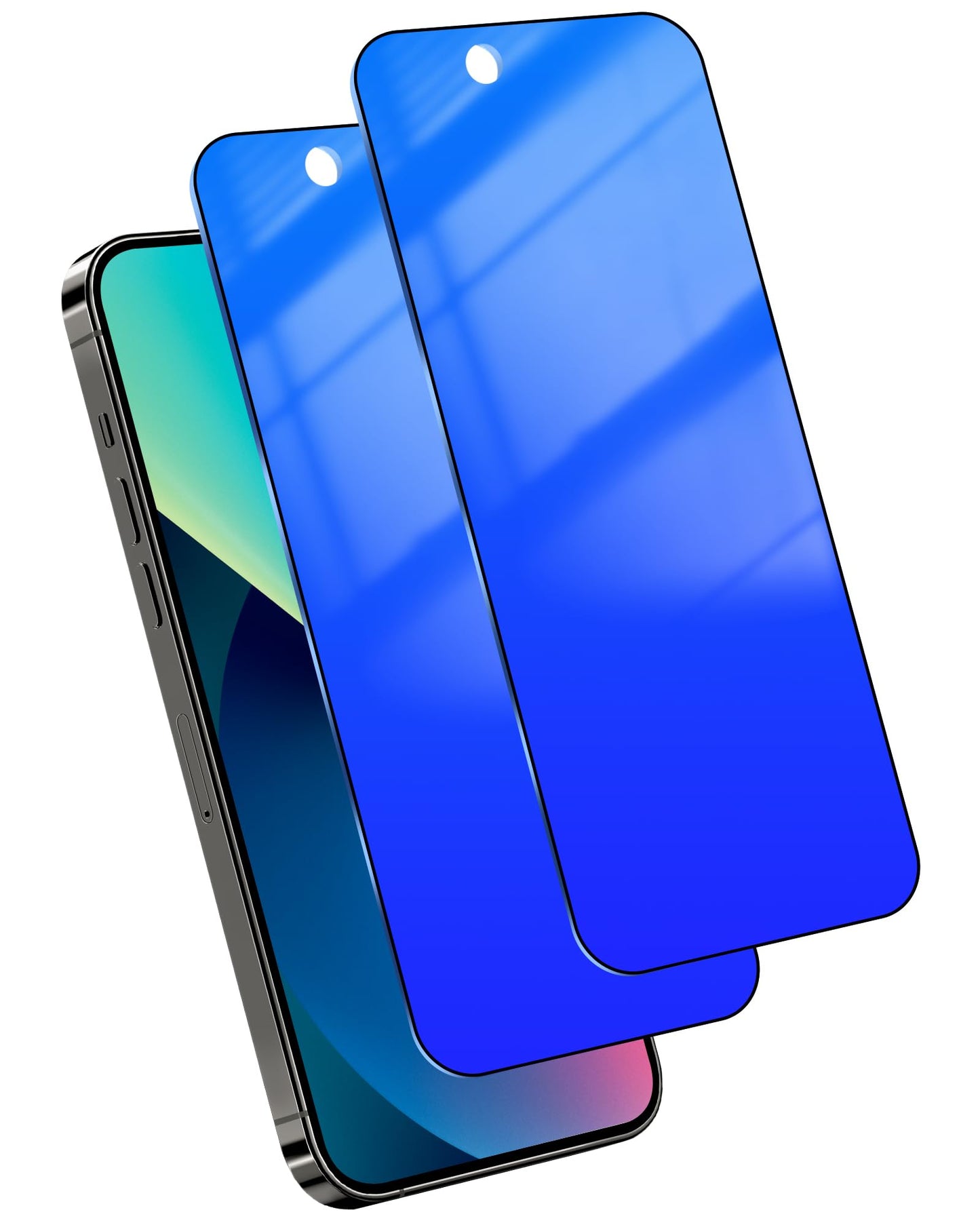 Westillux Privacy Screen Protector for iPhone 13 Pro / for iPhone 13 / for iPhone 14, Tempered Glass Film with Easy Installation