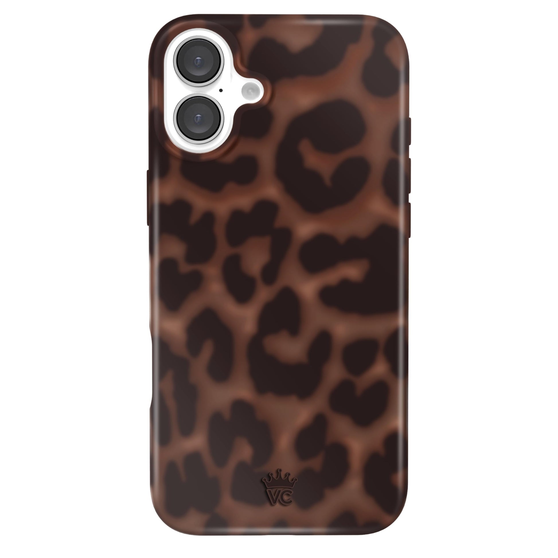 VELVET CAVIAR for iPhone 16 Plus Case - Compatible with MagSafe [10ft Drop Tested] - It Girl Brown Leopard