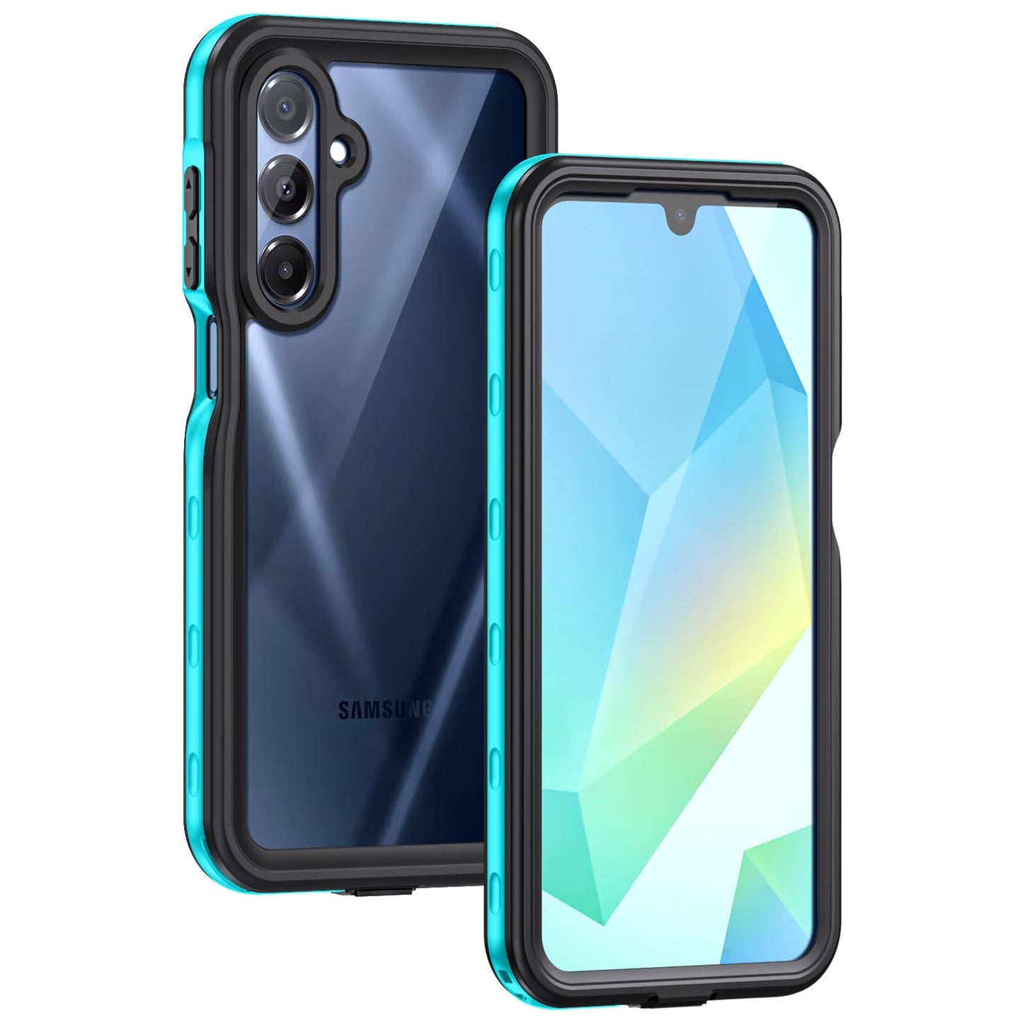 Lanhiem for Samsung Galaxy A16 5G Case, IP68 Waterproof Dustproof, Built-in Screen Protector, Rugged Full Body Shockproof Protec