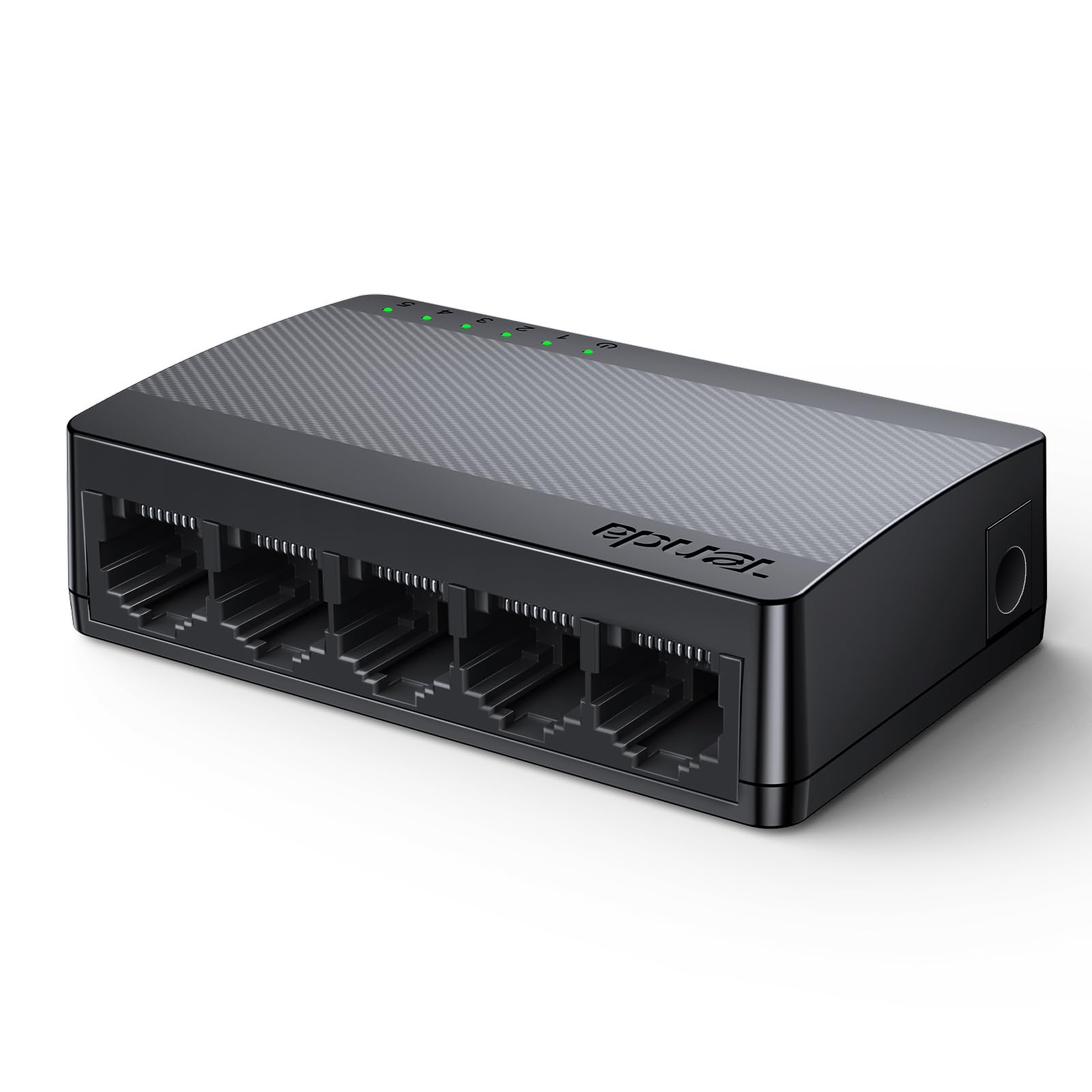 Tenda SG105, 5 Port Gigabit Switch, Unmanaged Home Ethernet Switch, Office Ethernet Splitter, Plug & Play, Plastic Case, Desktop