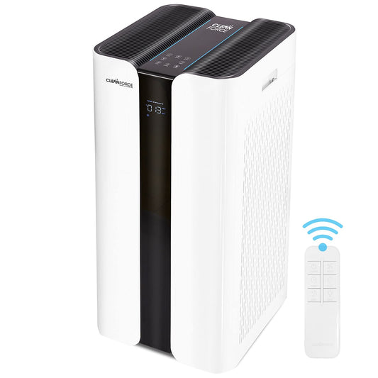 CleanForce Extra large Air Purifier for home large room, covers 4000 ft, H13 True HEPA Filter, Filters 99.97% Dust, Smoke, Odor,