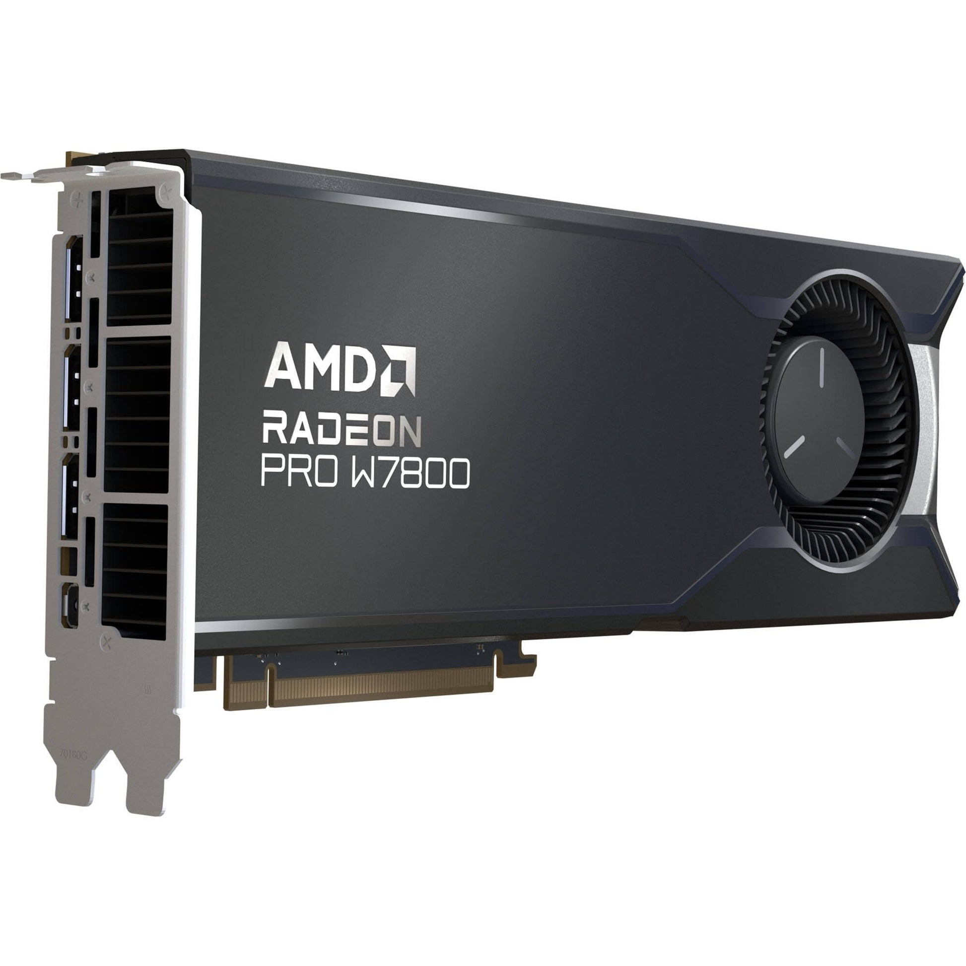 AMD Radeon Pro W7800, Professional Graphics Card, Workstation, AI, 3D Rendering, 32GB GDDR6, DisplaPort 2.1, AV1, 45 TFLOPS, 70