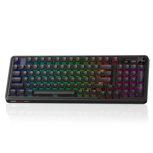 wegear Cherry x PIXIU 98 8KHz Esports Gaming Mechanical Keyboard, 8000Hz Polling, MX2A Red Switches, Tri-Mode Bluetooth/2.4G/USB