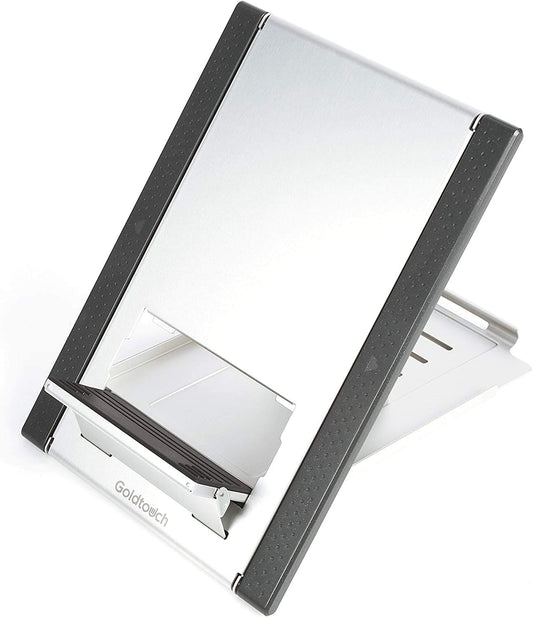 Goldtouch KOV-GTLS-0055 Go! Travel Laptop and Tablet Stand (Aluminum),Black